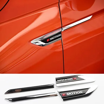 Боковое Крыло Автомобиля 4Motion Логотип Эмблема 3D Накладка Наклейка Для Volkswagen VW Tiguan MK2 4x4 4 MOTION Оригинальные Аксессуары